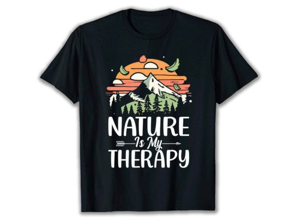 Download Nature is My Therapy T Shirt Design - T shirt Collection