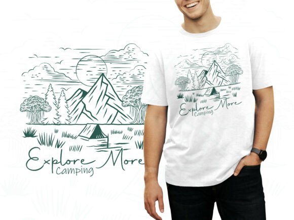 Download Explore More Camping Adventure T Shirt - T shirt Collection