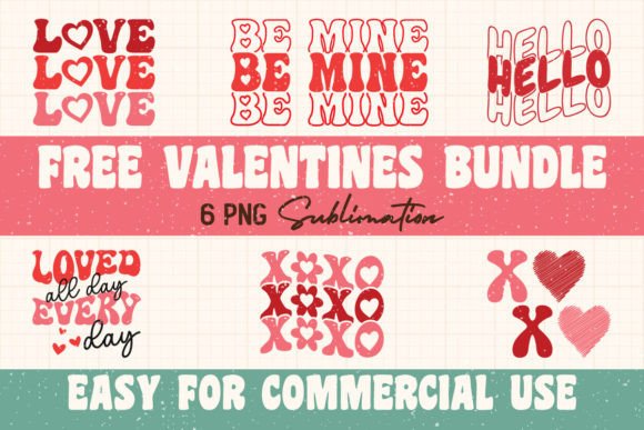 Download Retro Valentines Day Sublimation Bundle - Valentines day sublimation Collection